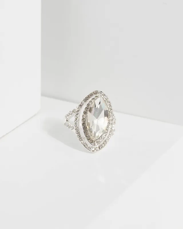 Crystal Pave Statement Ring sold by Collete Hayman
