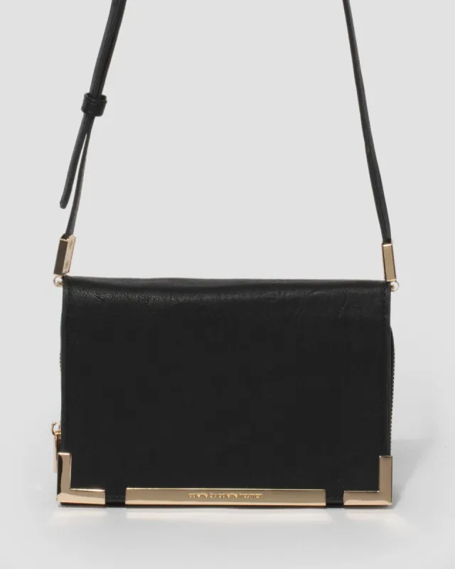 Black Jaz Crossbody Bag sold by Collete Hayman