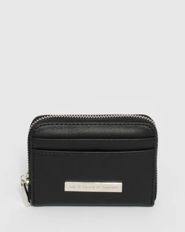 Black Jessica Card Wallet sold by Collete Hayman