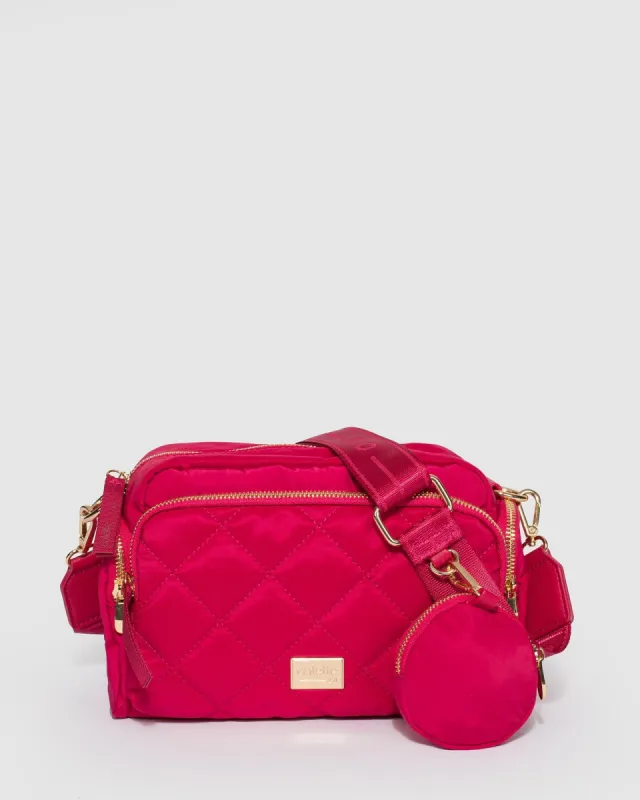 Pink Harper Nylon Crossbody Bag sold by Collete Hayman