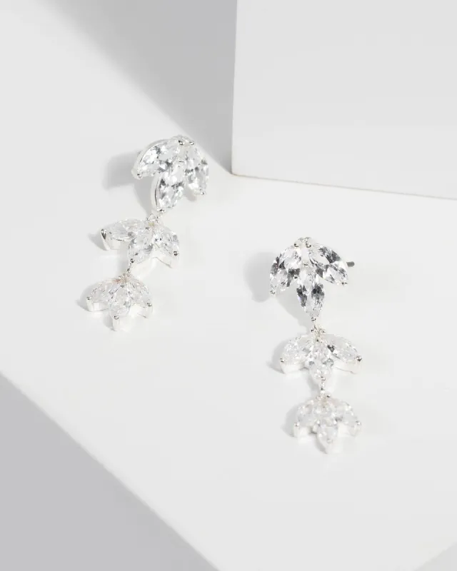 Crystal Graduating Drop Earrings sold by Collete Hayman