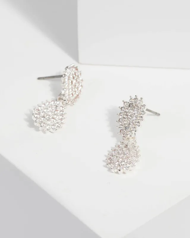 Crystal Pave Tear Drop Earrings sold by Collete Hayman