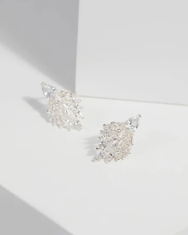 Crystal Drop Stud Earrings sold by Collete Hayman