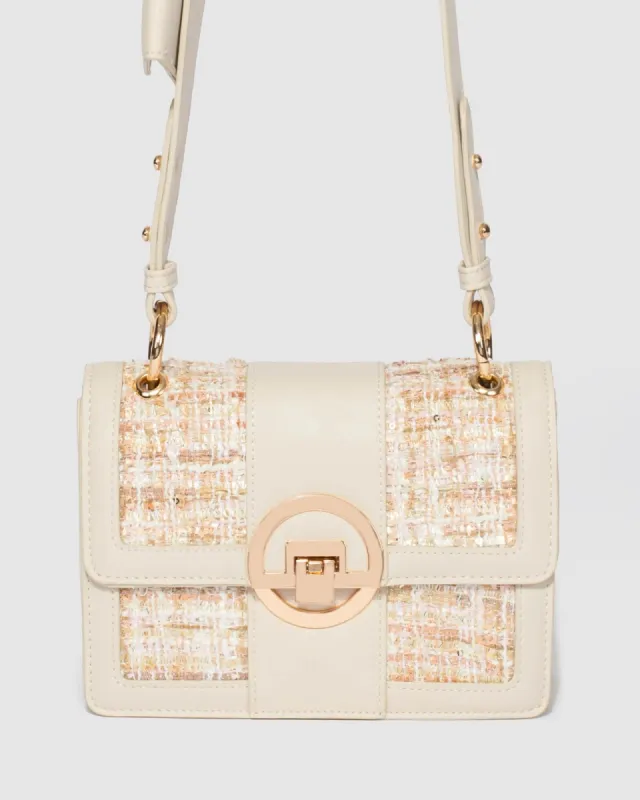 Ivory Sierra Pouch Crossbody Bag sold by Collete Hayman