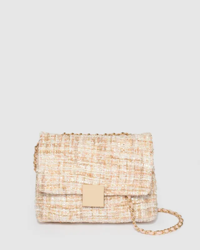 Nude Lianna Crossbody Bag sold by Collete Hayman
