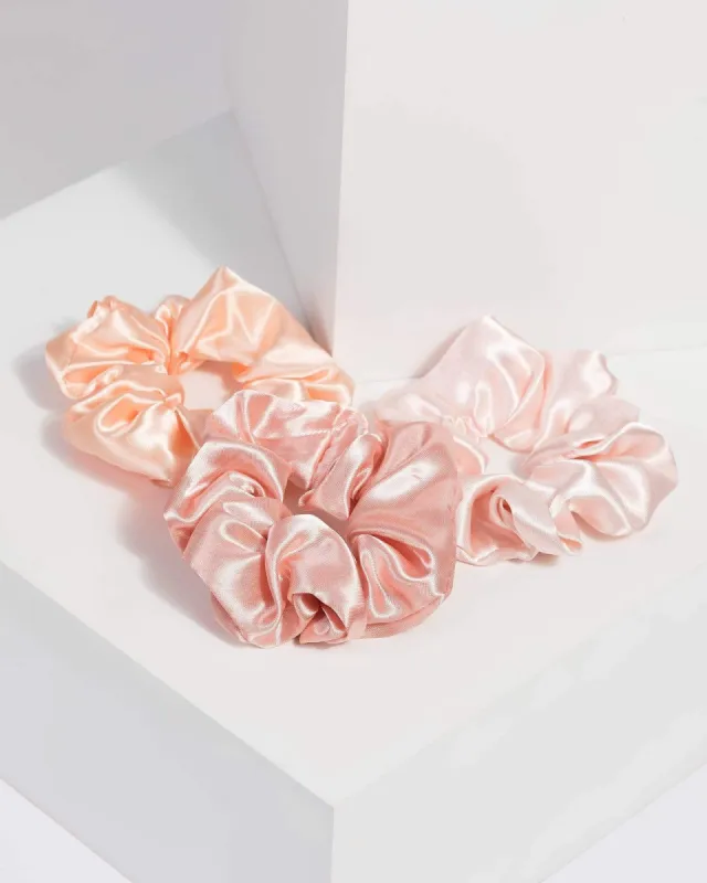 Multi Satin Hair Scrunchies sold by Collete Hayman