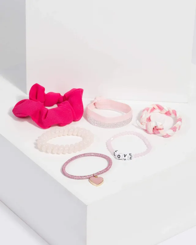 Pink Mixed Multi Hair Pack sold by Collete Hayman