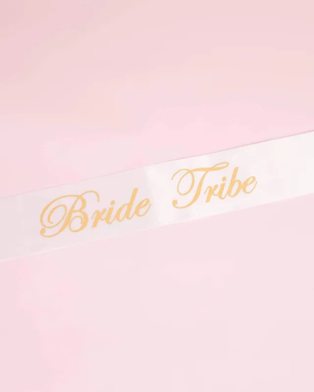 Bride Gold Bridal Party Sash sold by Collete Hayman