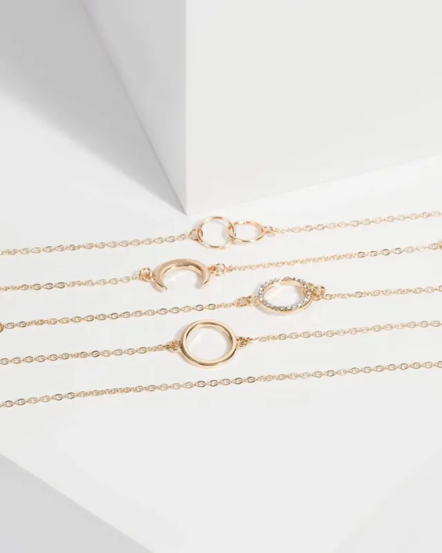 Gold Fine Pendant Bracelet sold by Collete Hayman