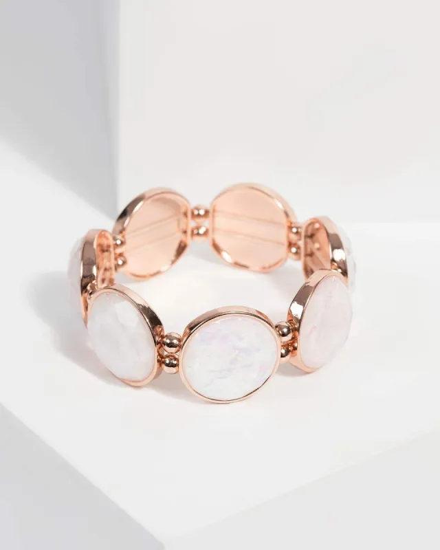 Holographic Stretch Bracelet sold by Collete Hayman