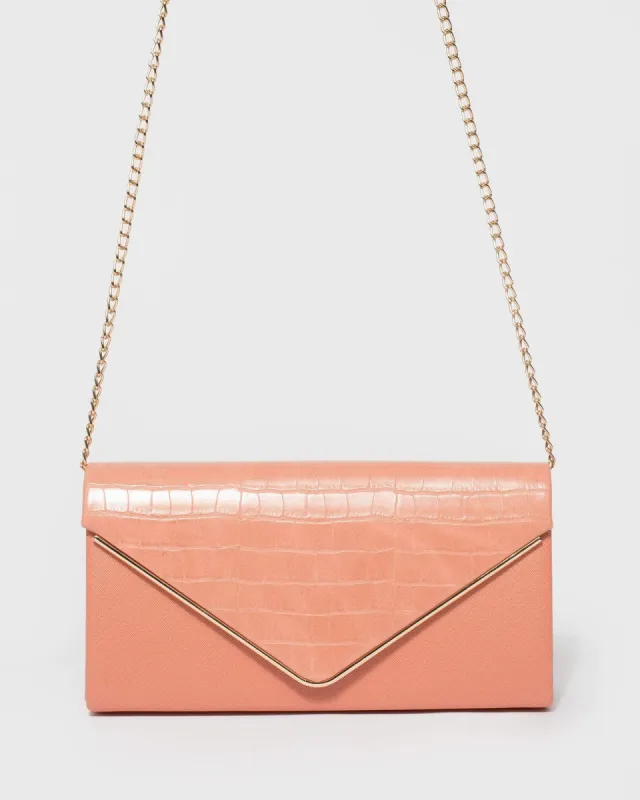 Pink Sammie Clutch Bag sold by Collete Hayman