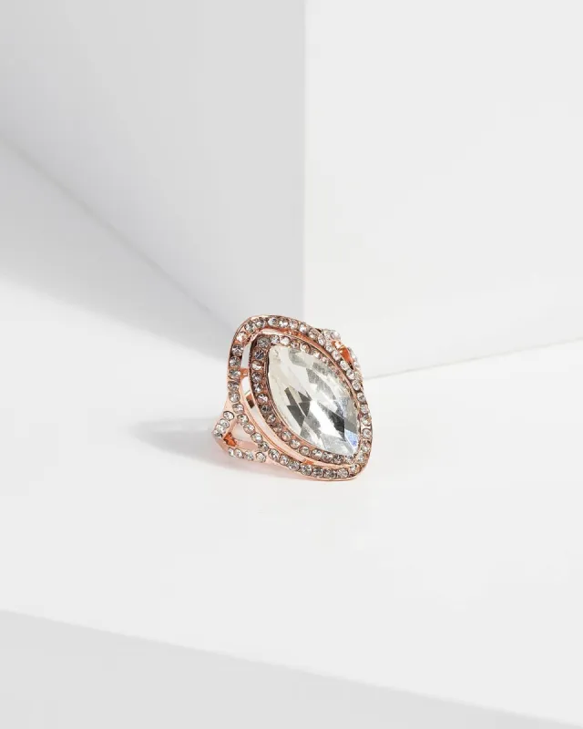 Crystal Pave Statement Ring sold by Collete Hayman