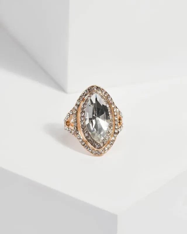Crystal Pave Statement Ring sold by Collete Hayman