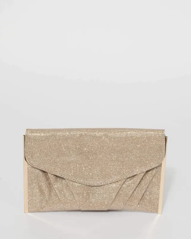 Gold Clutch Bag sold by Collete Hayman