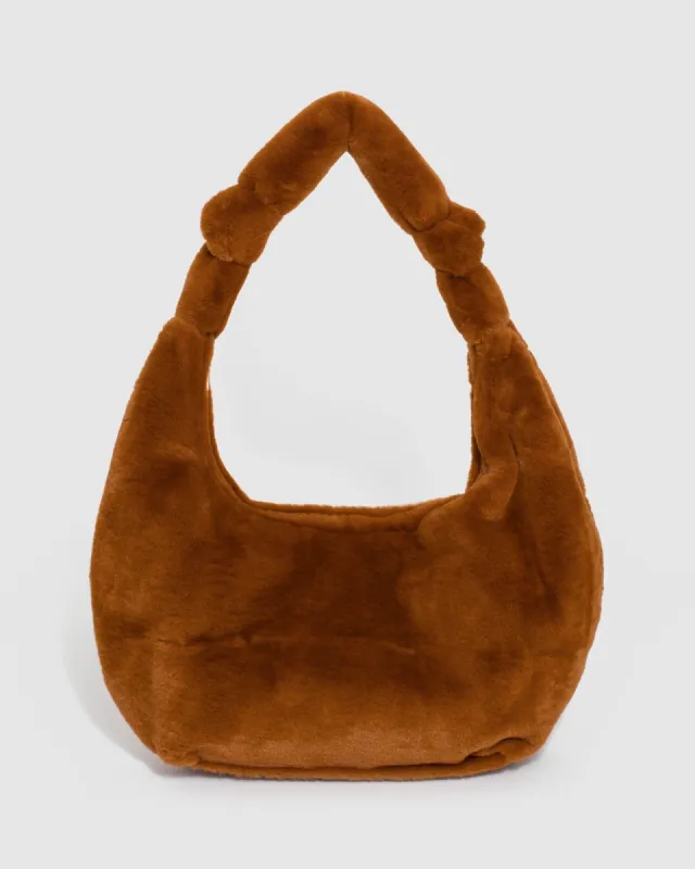 Tan Neha Shoulder Bag sold by Collete Hayman