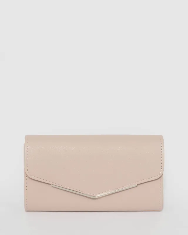 Pink Sandy Evening Clutch Bag sold by Collete Hayman