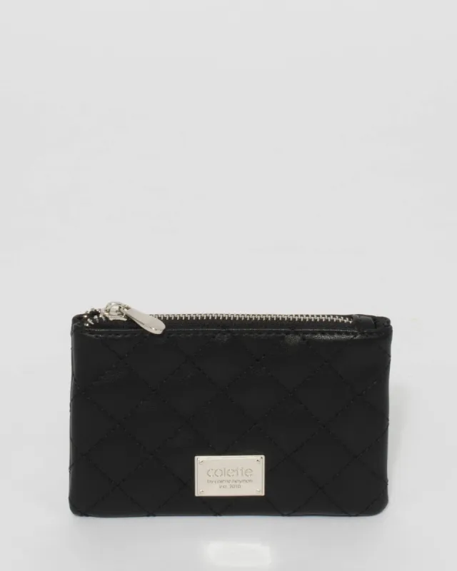 Black Nina Quilt Purse sold by Collete Hayman