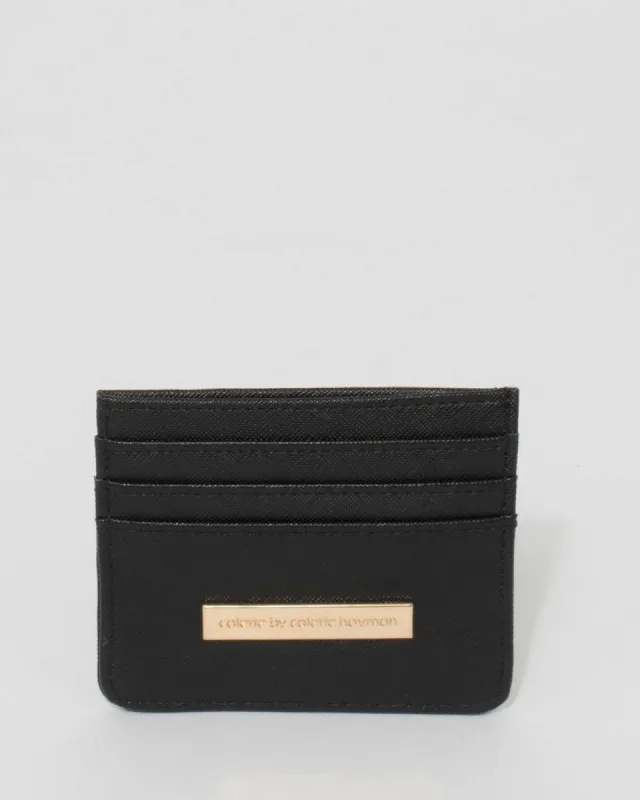 Black Mila Card Purse sold by Collete Hayman