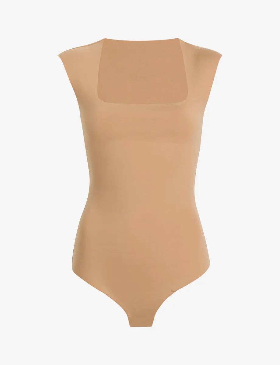 Neoprene Cap Sleeve Bodysuit sold by Commando