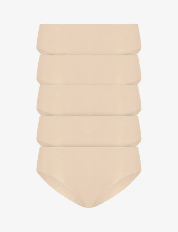 Classic Solid Bikini 5-Pack sold by Commando