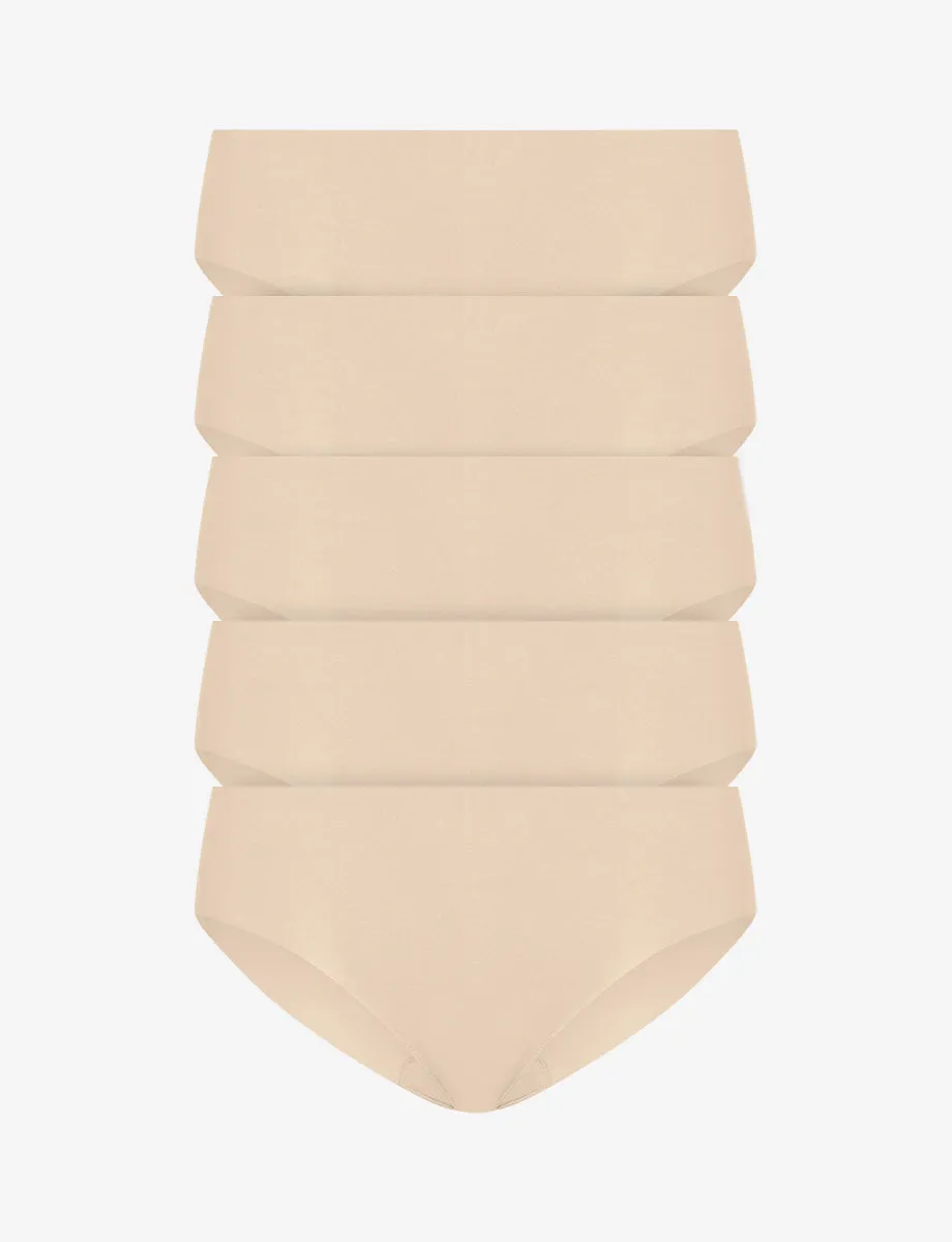 Classic Solid Bikini 5-Pack sold by Commando