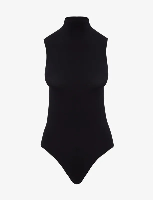 Ballet Mockneck Sleeveless Bodysuit sold by Commando