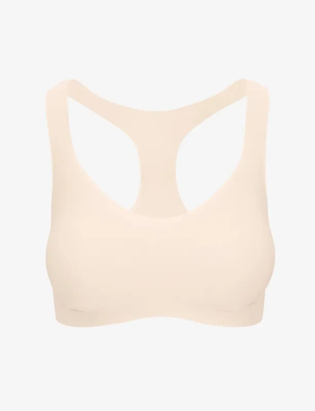 Butter Soft-Support Racerback Bralette sold by Commando