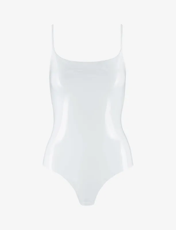 Faux Patent Leather Cami Bodysuit sold by Commando