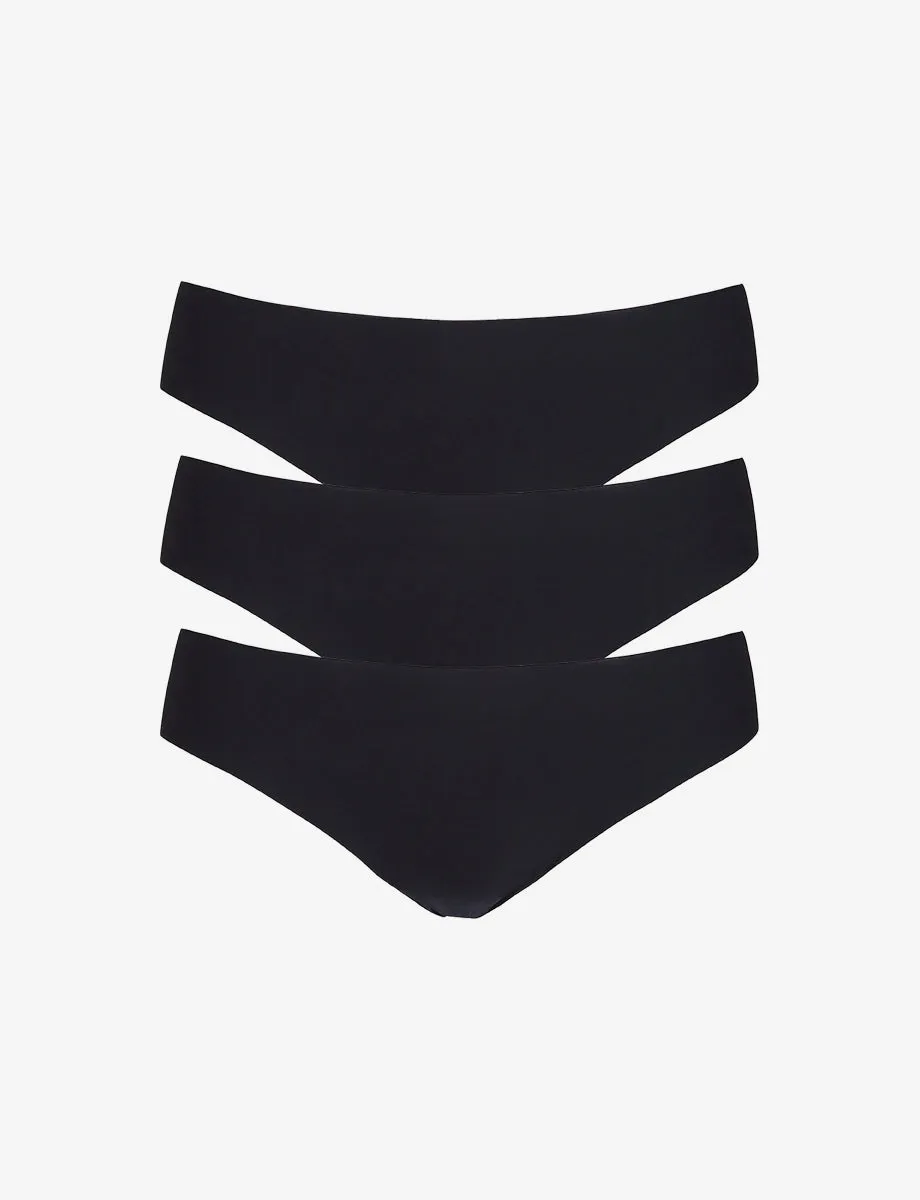 Butter Mid-Rise Thong 3-Pack sold by Commando