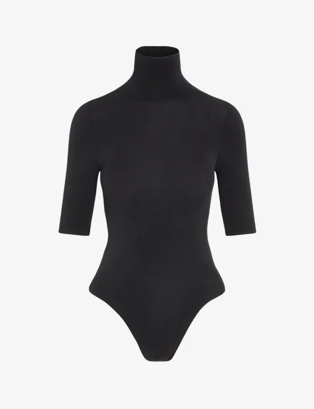 Ballet Short Sleeve Turtleneck Bodysuit sold by Commando
