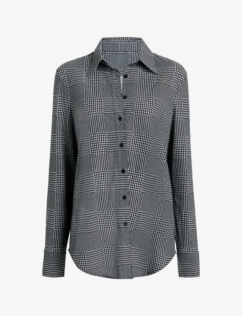 Classic Printed Oversized Button Down Shirt sold by Commando product image thumbnail 4