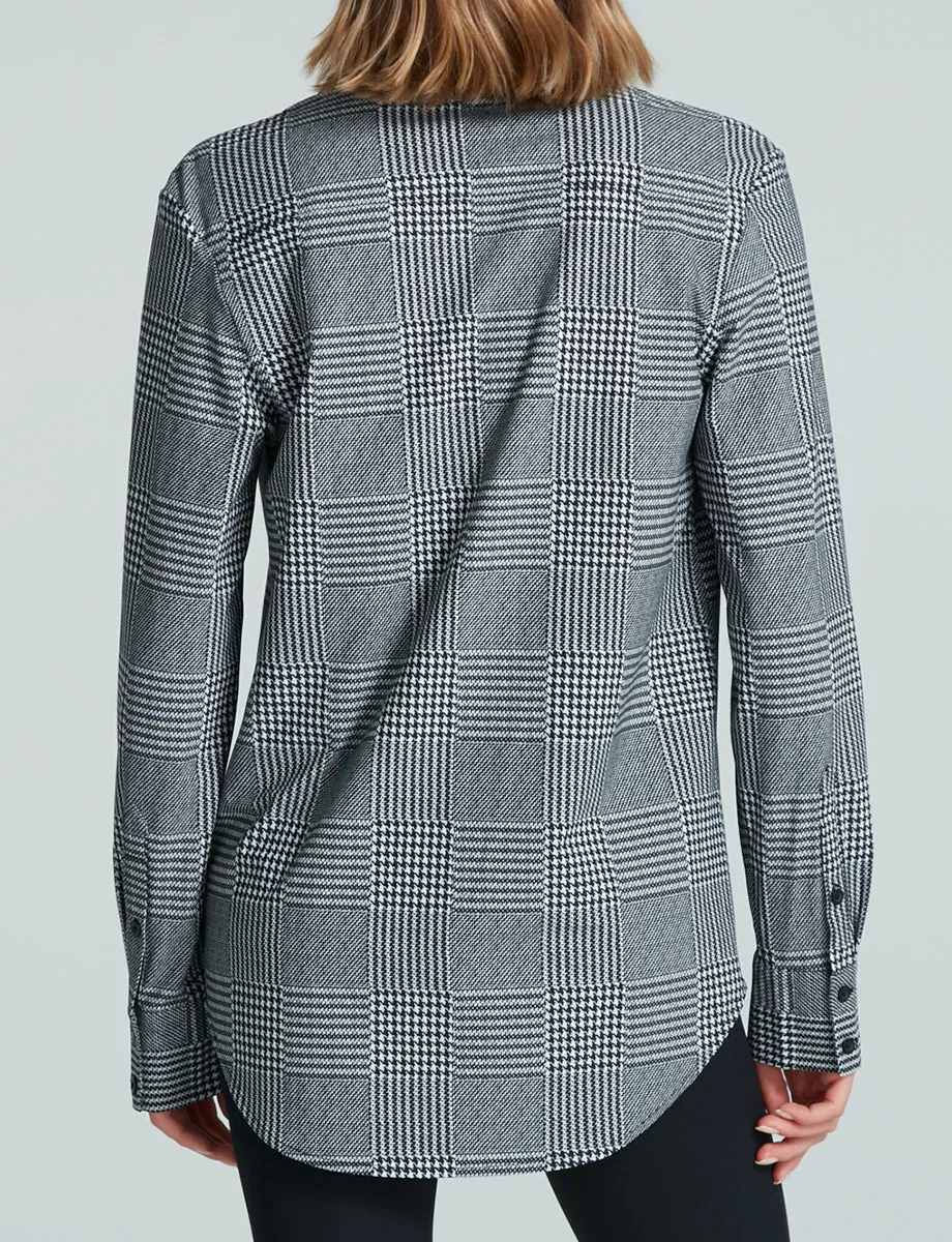 Classic Printed Oversized Button Down Shirt sold by Commando product image thumbnail 3