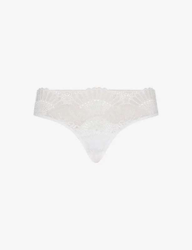Butter + Lace Thong sold by Commando