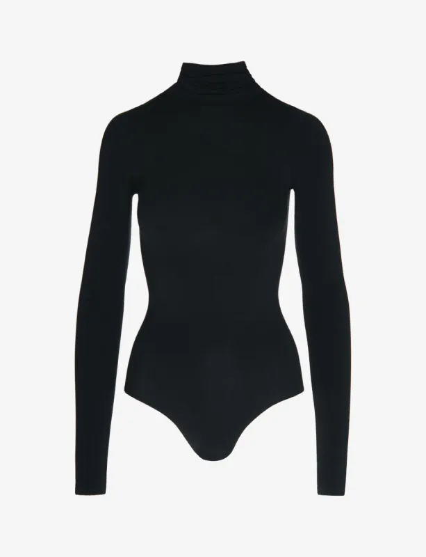 Ballet Long Turtleneck Bodysuit with Thumbholes sold by Commando
