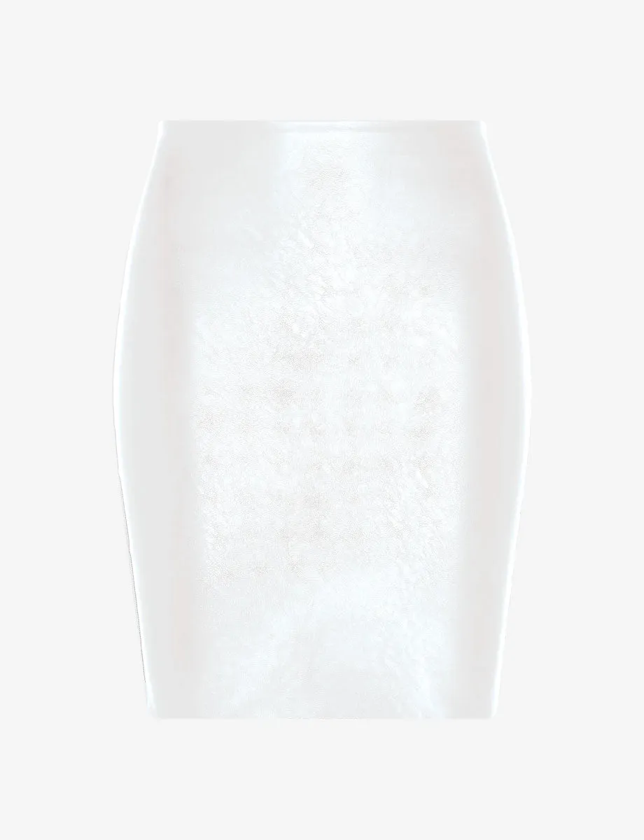 Faux Leather Mini Skirt sold by Commando product image thumbnail 4