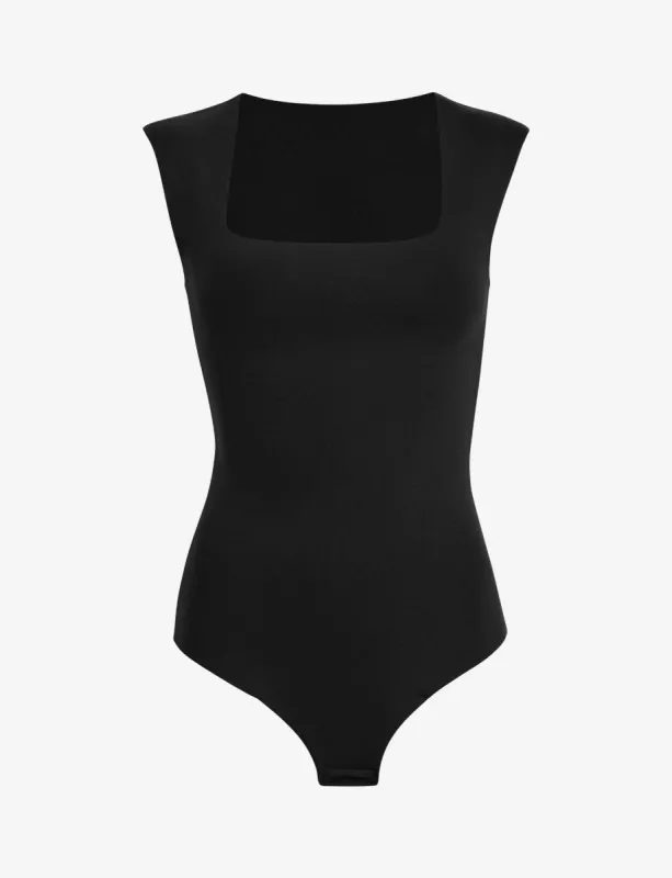 Neoprene Cap Sleeve Bodysuit sold by Commando