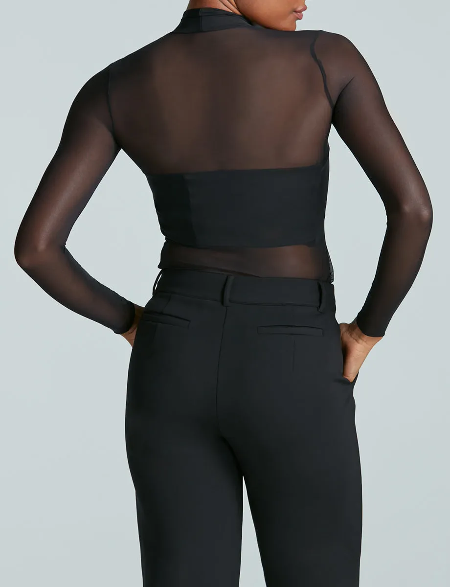 Chic Mesh Long Sleeve Turtleneck sold by Commando product image thumbnail 3