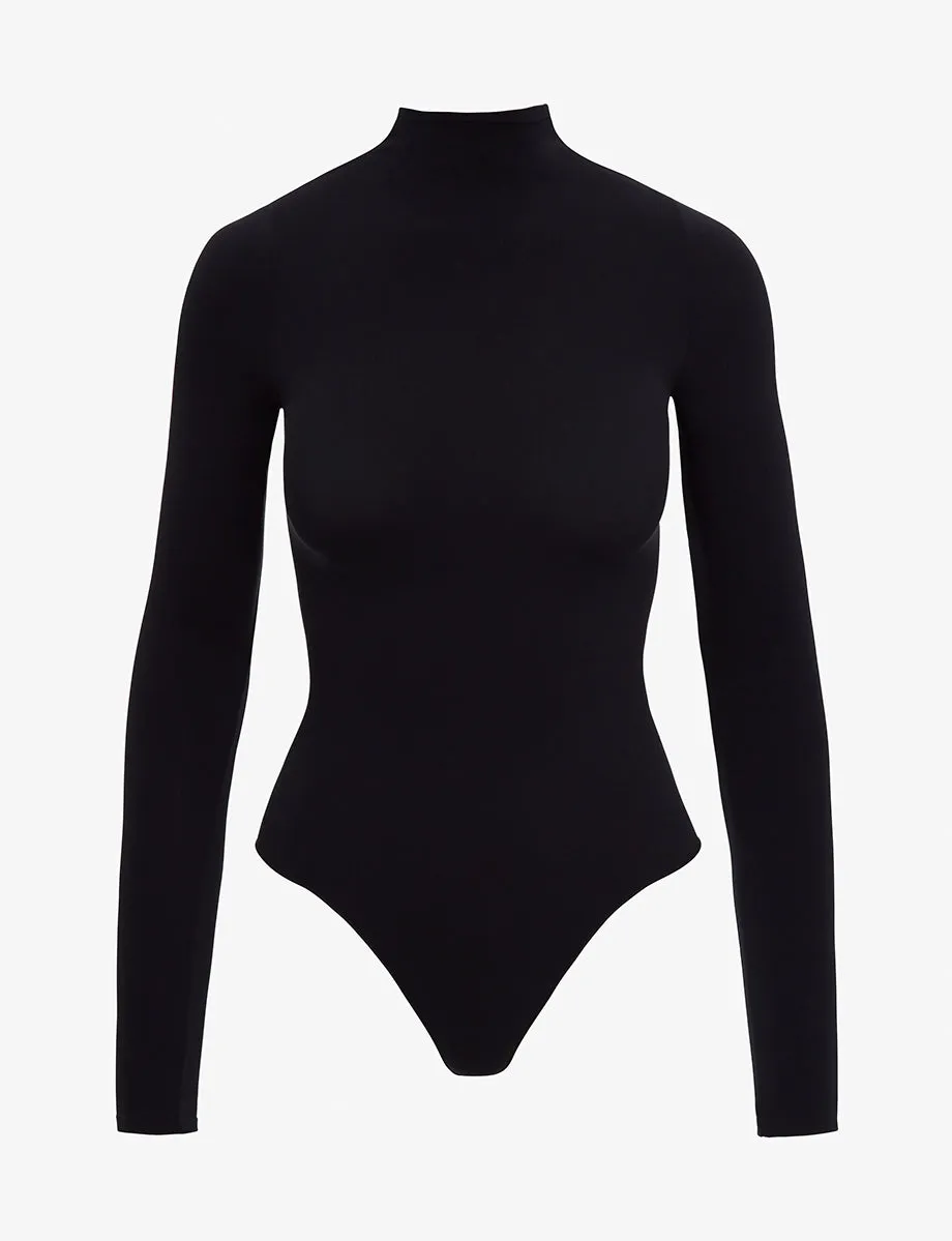 Ballet Long Sleeve Mockneck Bodysuit sold by Commando