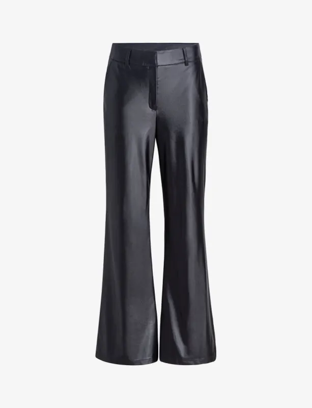 Matte Metallic Wide Leg Trouser sold by Commando