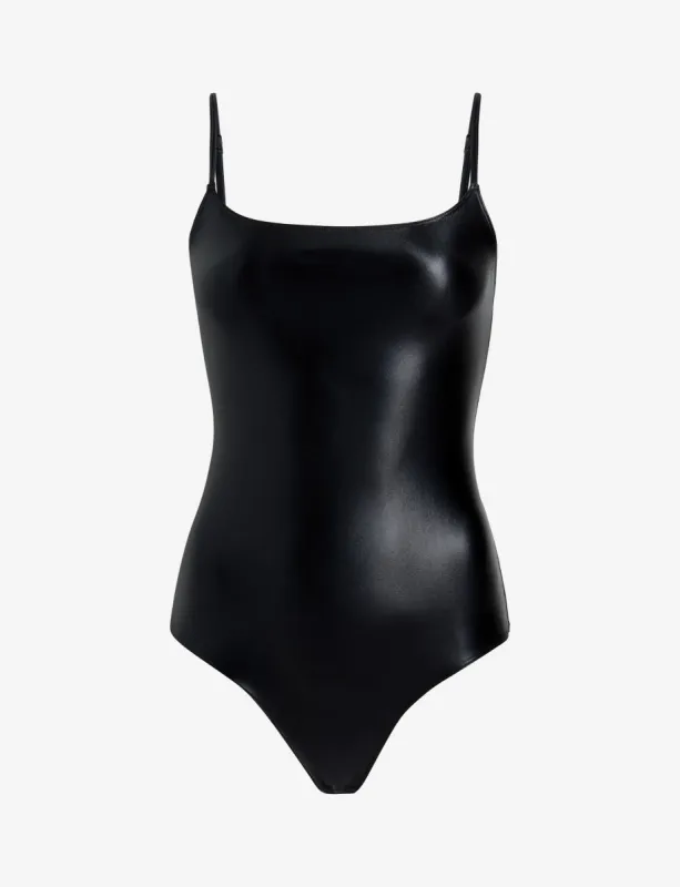 Matte Metallic Cami Bodysuit sold by Commando