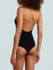 Ballet Deep Plunge Halter Bodysuit sold by Commando