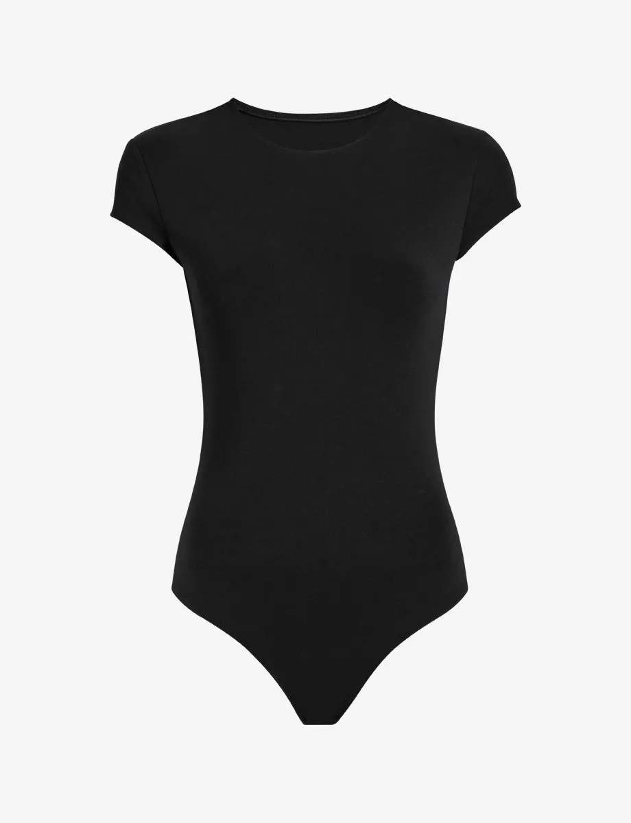 Butter Luxe Cap Sleeve Bodysuit sold by Commando