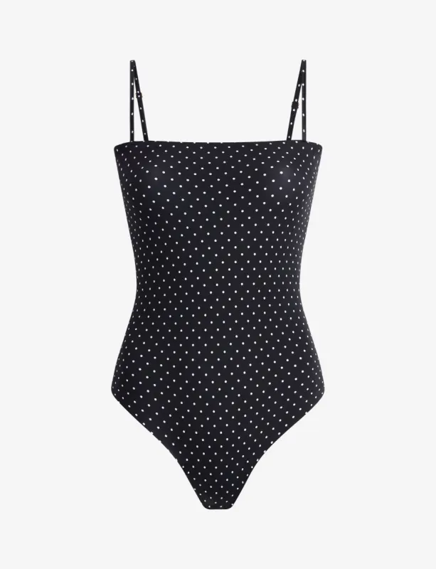 Classic Print Straight Cami Bodysuit sold by Commando