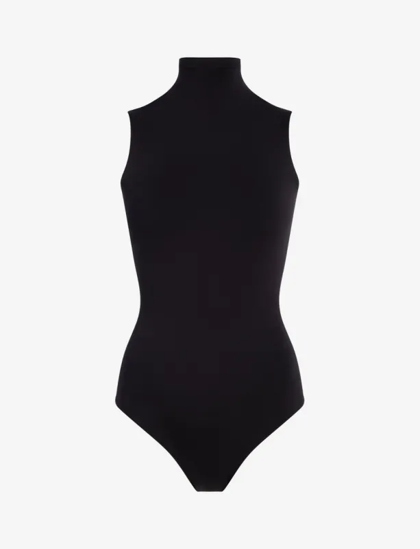 Prima Ballet Sleeveless Mockneck Bodysuit sold by Commando