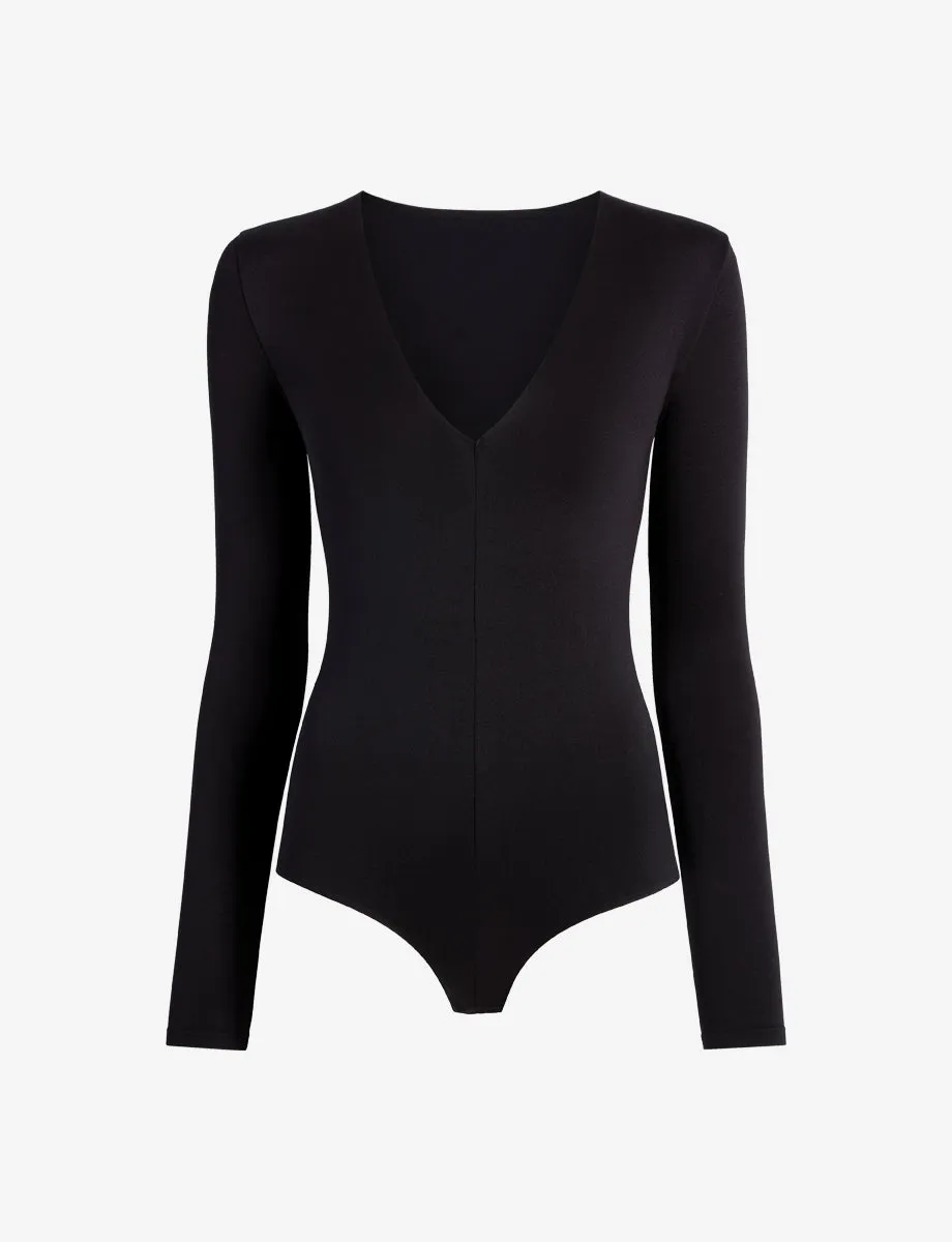 Prima Ballet Deep V Bodysuit sold by Commando
