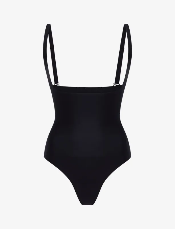 Zone Smoothing Open Bust Bodysuit sold by Commando