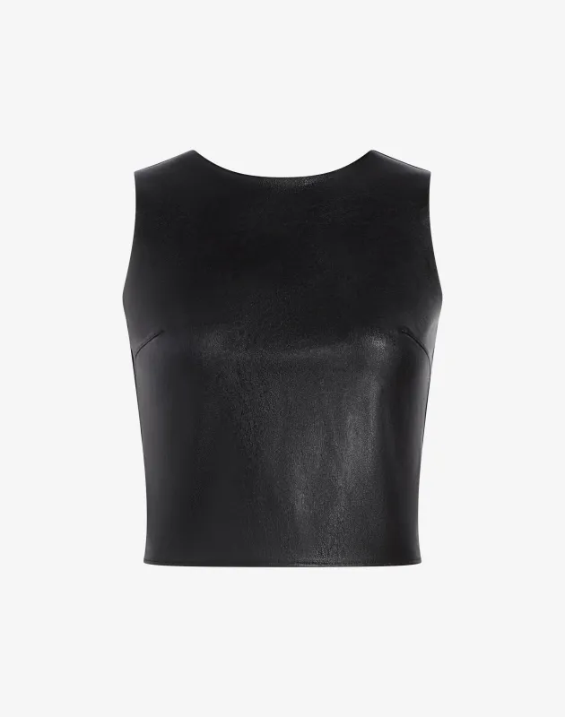 Faux Leather Shell made by Commando