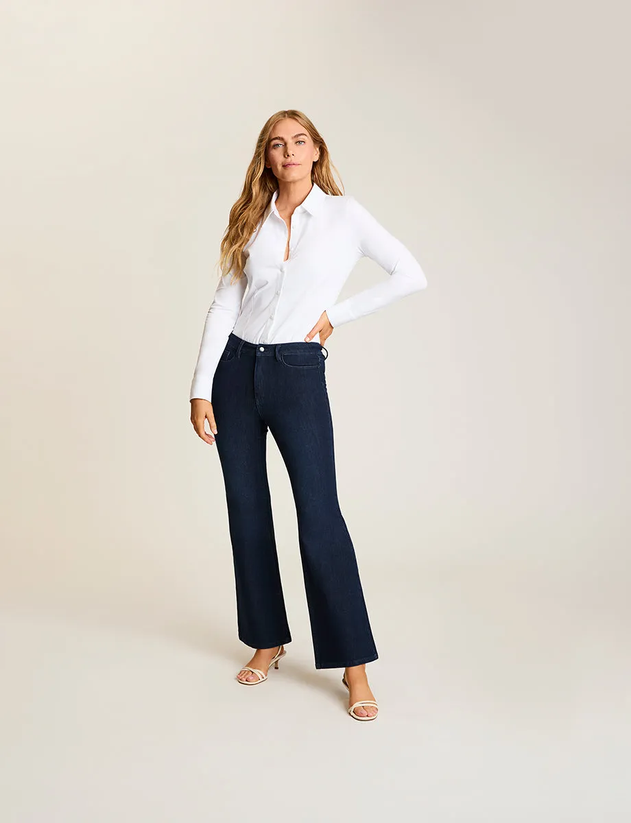 Cotton Stretch Button Down Bodysuit sold by Commando product image thumbnail 2