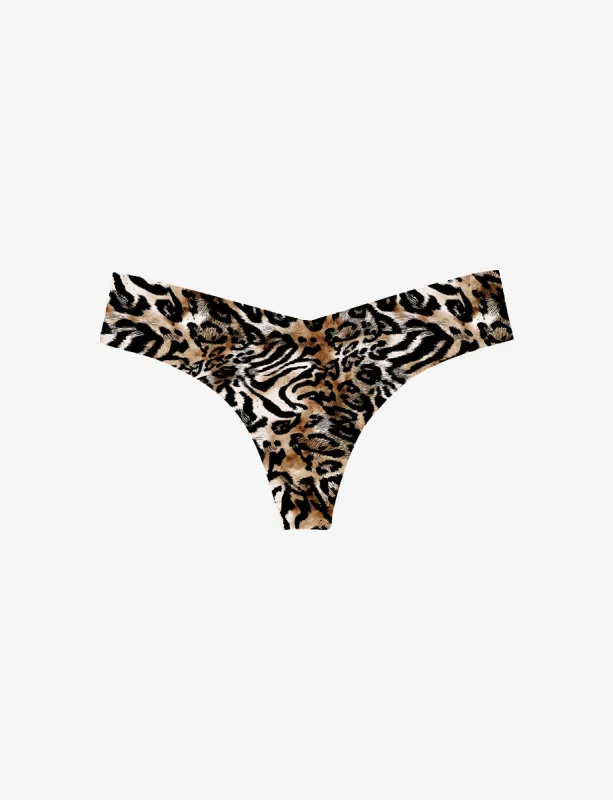 Classic Print Thong sold by Commando