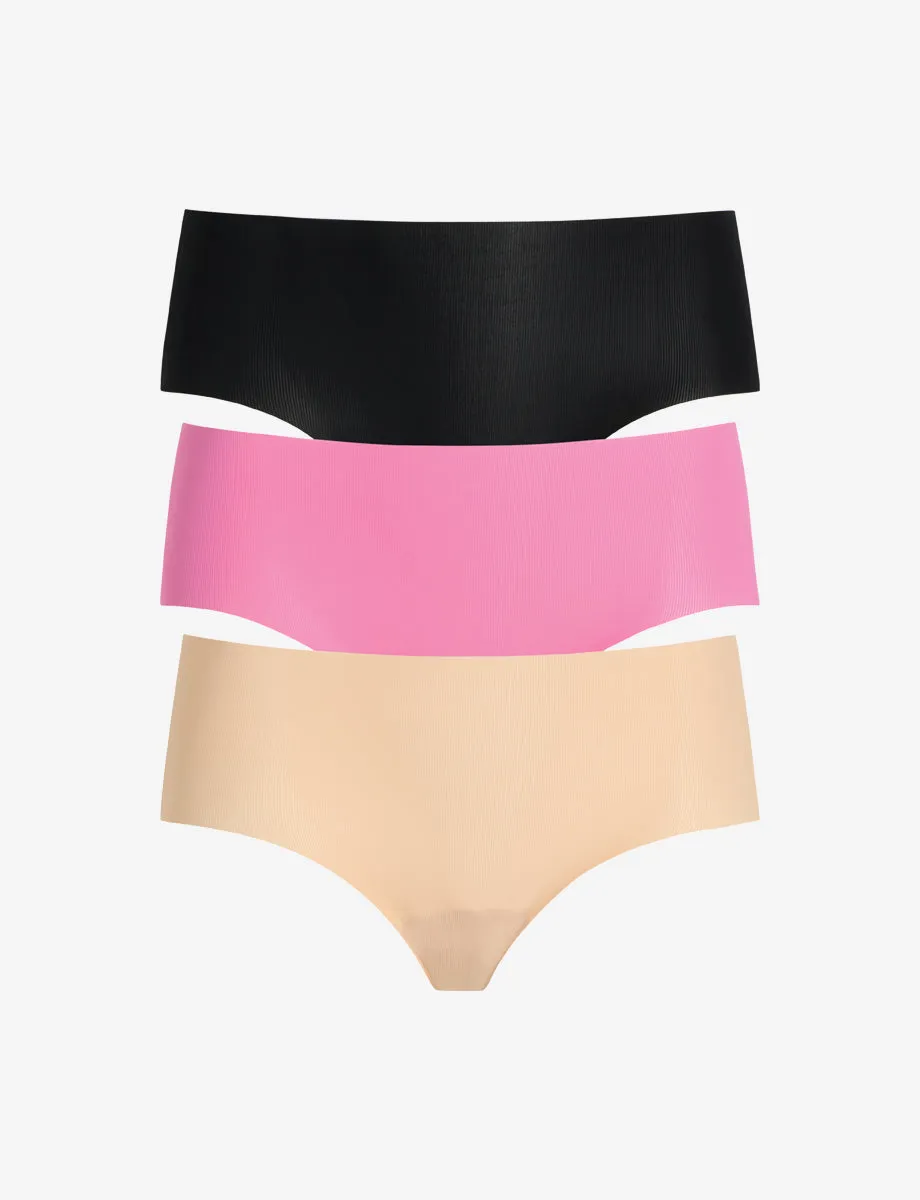 Invisible Rib One Size Bikini 3-Pack sold by Commando